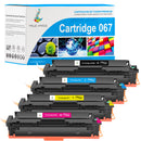 Pack 4 couleurs Canon 067 CMYK Toners Compatibles