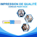 OKI 44973533 Toner Jaune Compatible | OKI C301DN C321DN MC332DN MC342