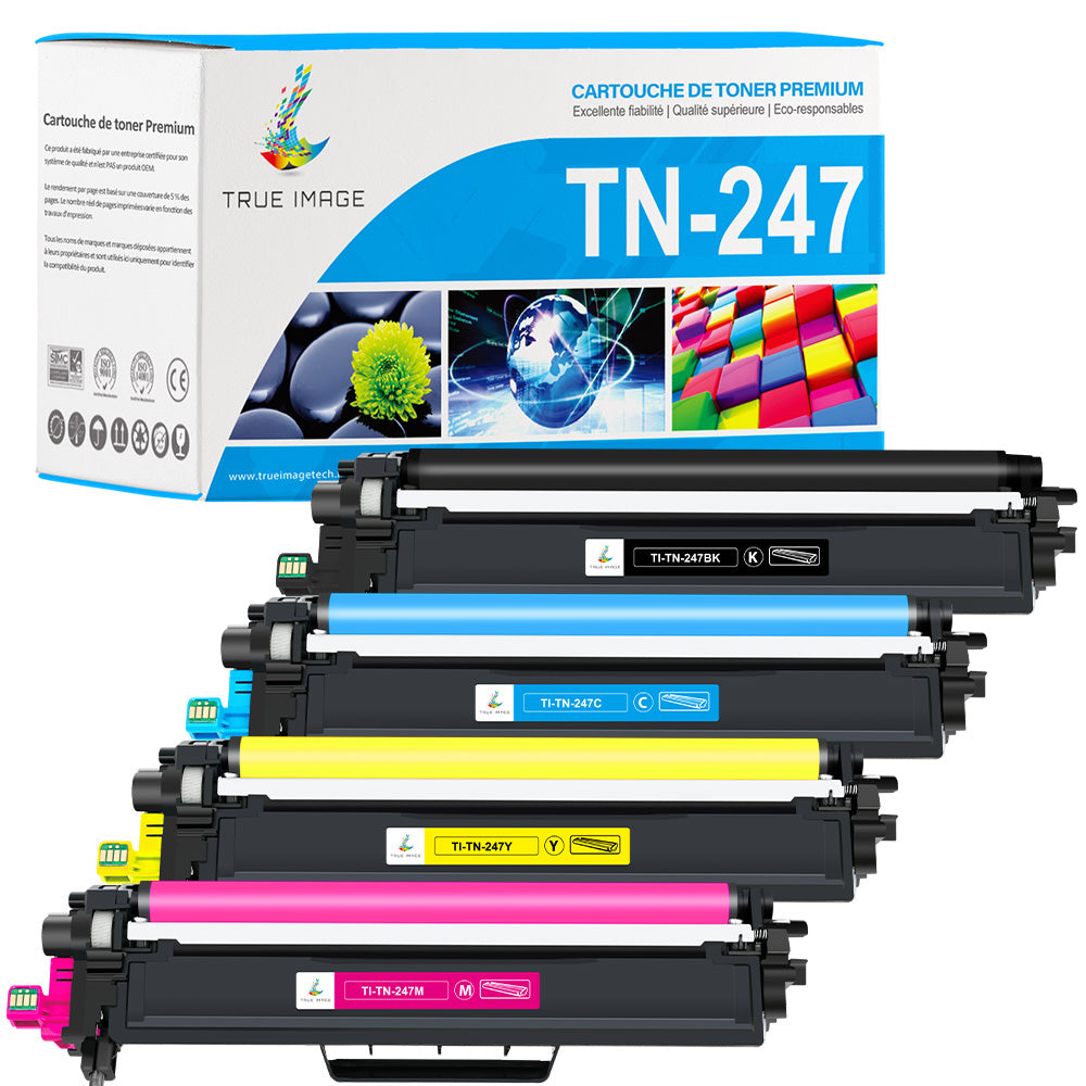 TN247 Kompatible für Toner Brother MFC L3750CDW Ersatz für Toner Brother TN-243CMYK TN243 MFC-L3750CDW DCP-L3550CDW HL-L3210CW MFC-L3770CDW HL-L3230CDW MFC L3730CDN