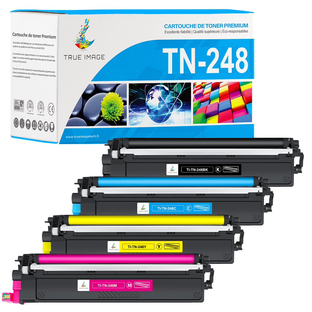 Brother TN-248Y Cartouche Toner Original Jaune - 1000 Pages