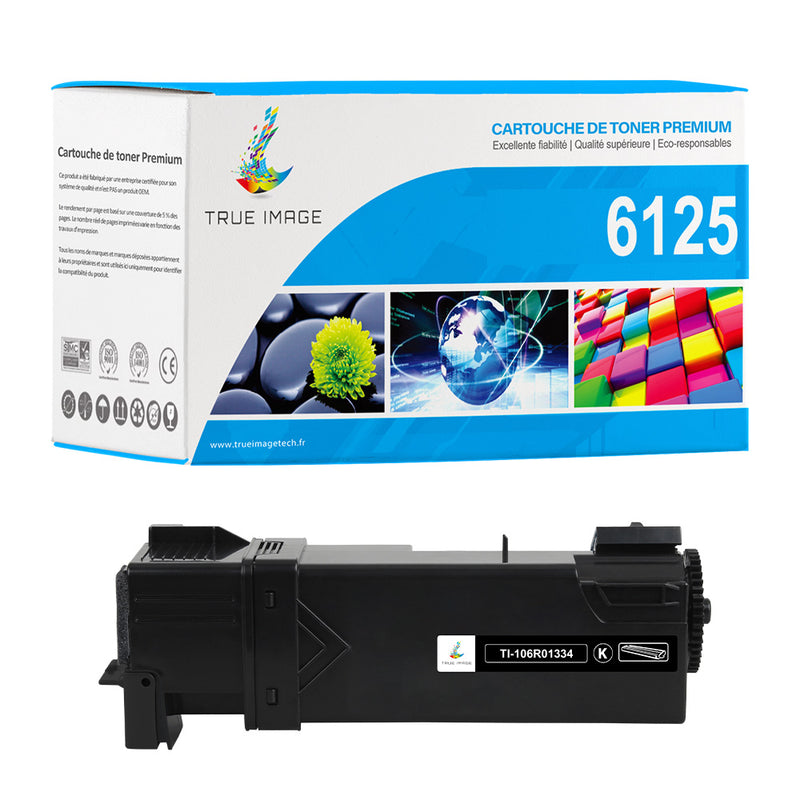 Xerox 106R01334 Toner Noir Compatible | Xerox Phaser 6125 / 6125N