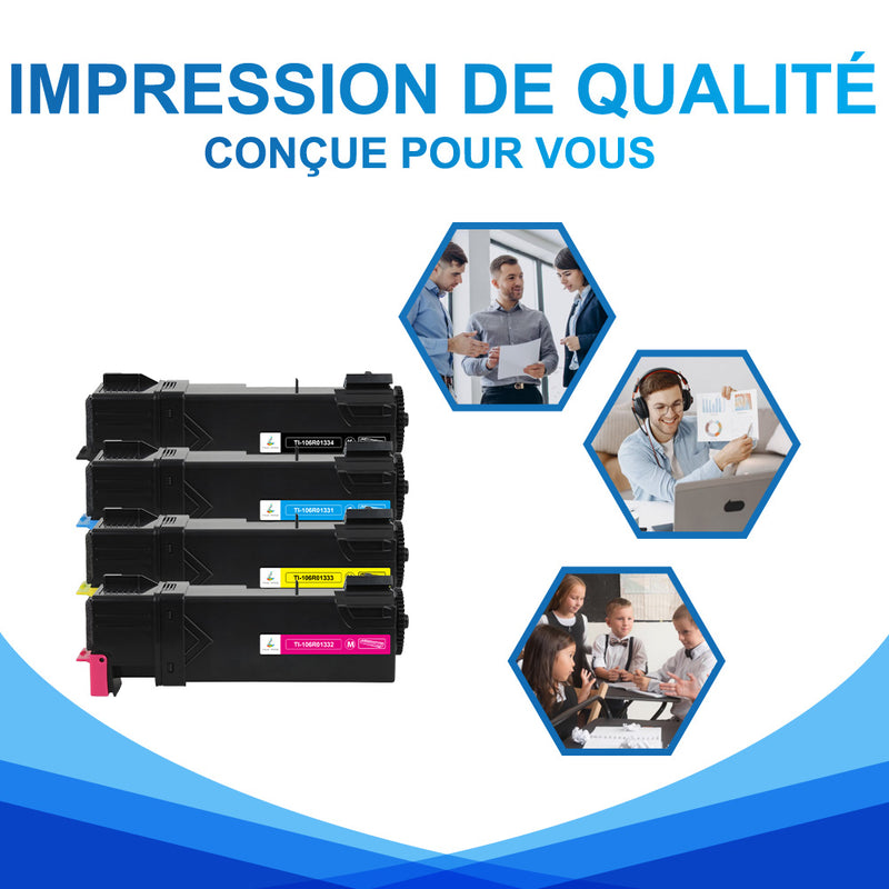 Xerox Phaser 6125 / 6125N Pack Toners Laser Compatibles