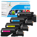 Xerox Phaser 6010 / WorkCentre 6015 Pack 4 couleurs Toners Compatibles