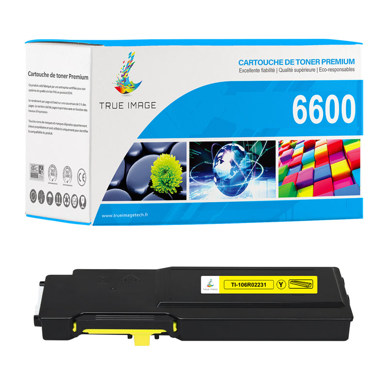 Xerox 106R02231 Toner Jaune Compatible | Xerox Phaser 6600