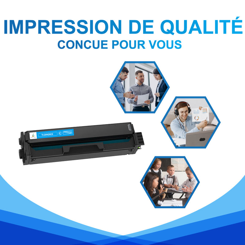 Compatible Lexmark 20N20C0 Toner Cyan 1500 pages