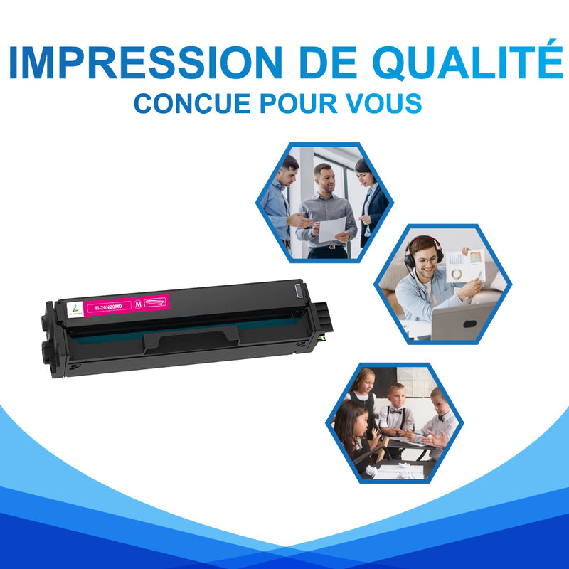 Compatible Lexmark 20N20M0 Toner Magenta 1500 pages