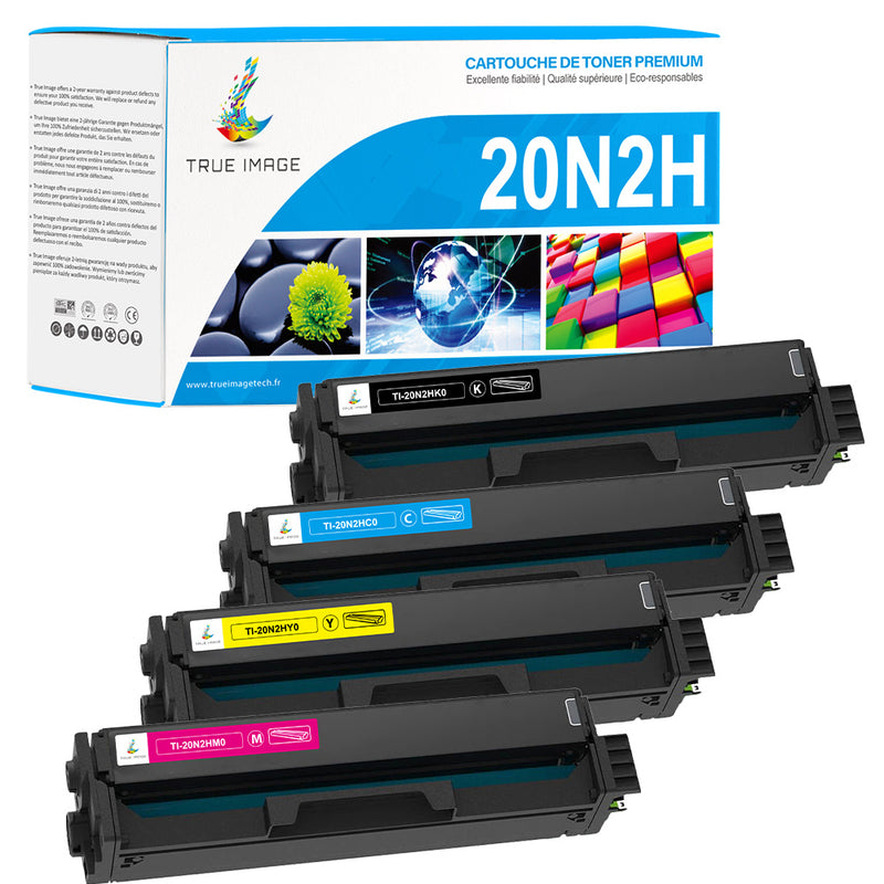 Pack 4 couleurs Toners Compatibles Lexmark CX331adwe, CX431adw, CS331dw, CS431dw