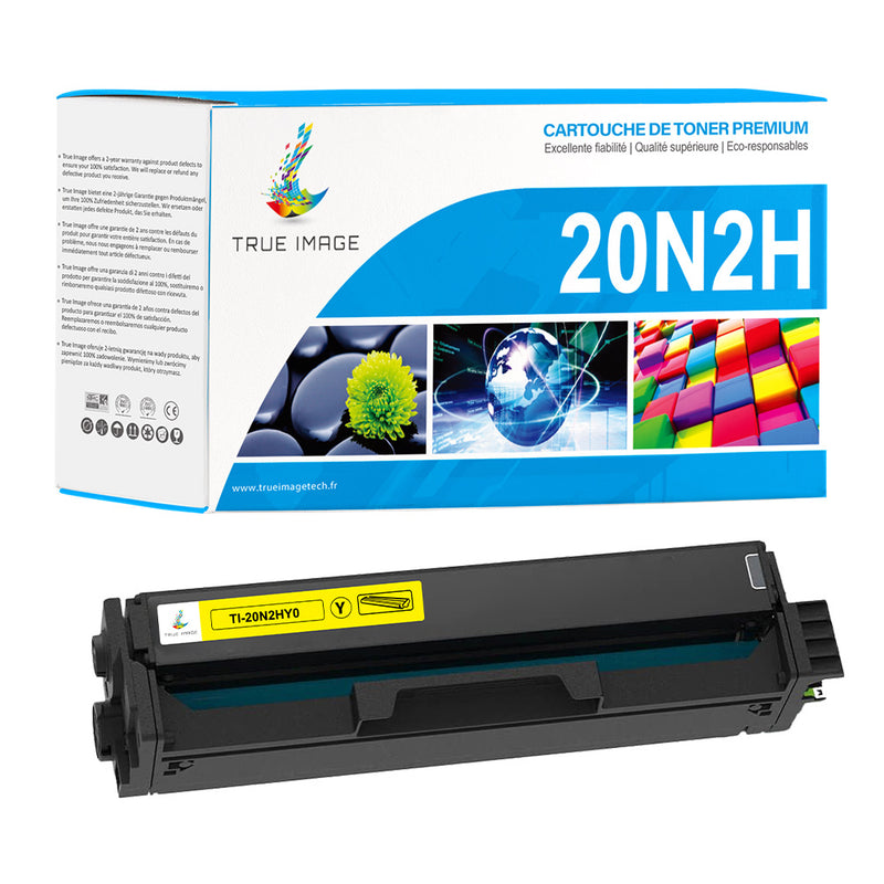 Compatible Lexmark 20N2HY0 Toner Jaune 4500 pages