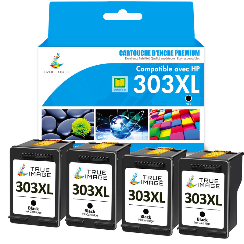 Compatible HP 303 XL Noir Cartouche d'encre