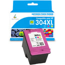 Compatible HP 304XL (N9K07AE) Couleur CMY Cartouche d'encre