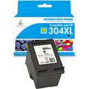 Compatible HP 304 304XL (N9K08AE) Noir Cartouche d'encre