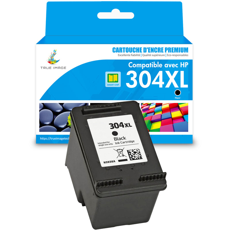 Compatible HP 304 XL Noir Cartouche d'encre
