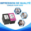 Pack HP 304 XL (3JB05AE) BK + CMY Cartouche d'encre compatible