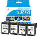 Compatible HP 305 XL (3YM62AE) Noir Cartouche d'encre