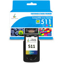 Compatible Canon CL-511 Couleur (cyan, jaune, magenta) Cartouche d'encre