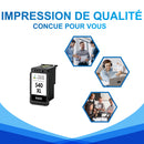 Compatible Canon PG-540XL Noir Cartouche d'encre