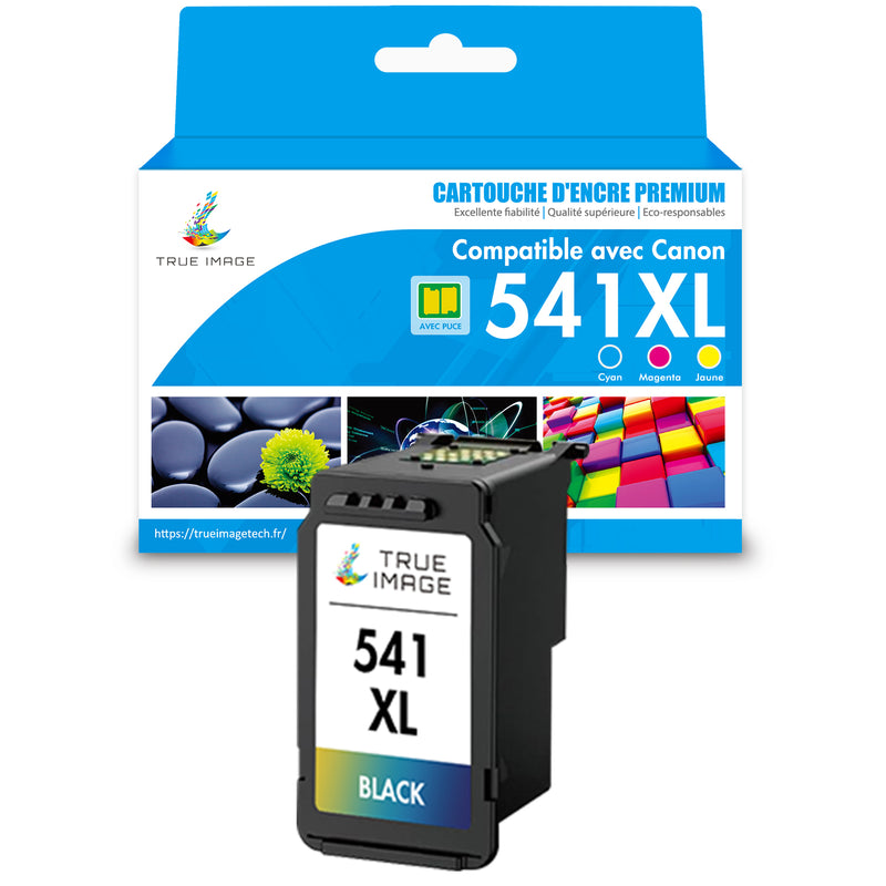 Compatible Canon CL-541XL Couleur (cyan, jaune, magenta) Cartouche d'encre