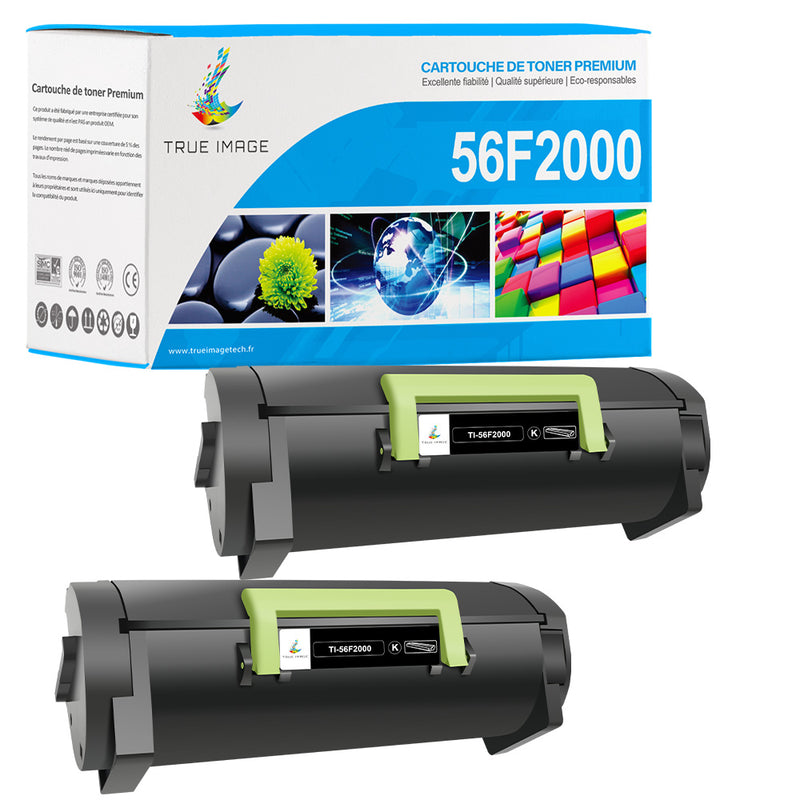 56F2000 Toner Compatible Lexmark MS321, MS421, MS521, MX321, MX421, MX521, MX622