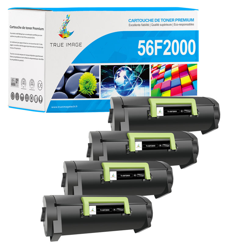 56F2000 Toner Compatible Lexmark MS321, MS421, MS521, MX321, MX421, MX521, MX622