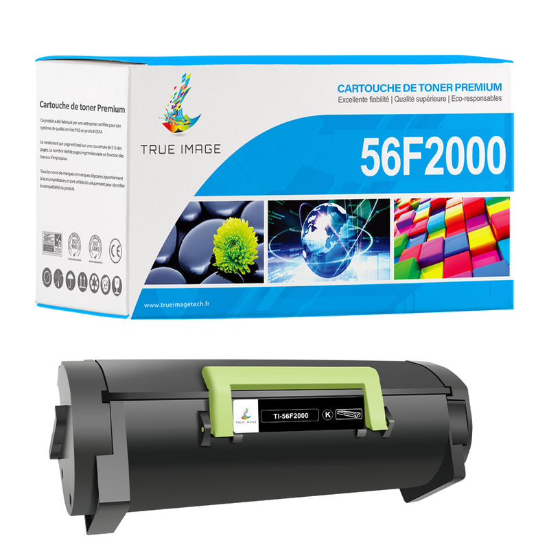 56F2000 Toner Compatible Lexmark MS321, MS421, MS521, MX321, MX421, MX521, MX622