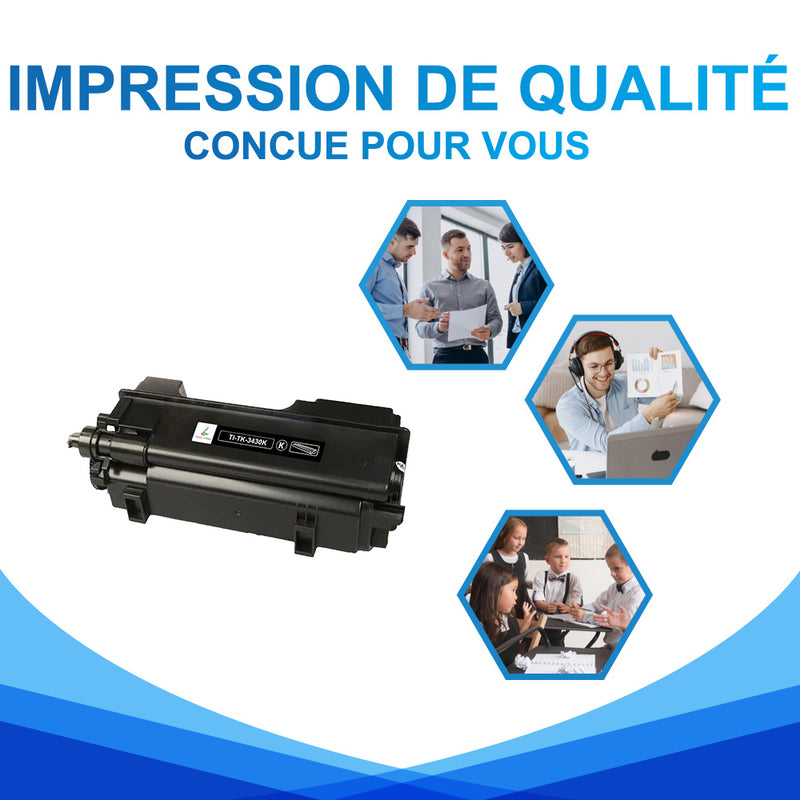Toner Noir Kyocera TK-3430 Compatible