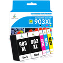 Multipack HP 903 XL CMYK Cartouches d'encre compatibles | 3HZ51AE