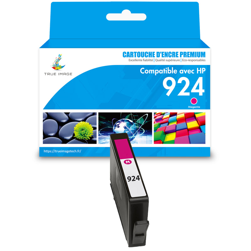 HP 924 924e Magenta Cartouche d'encre compatible | 4K0U4NE 4K0U8NE