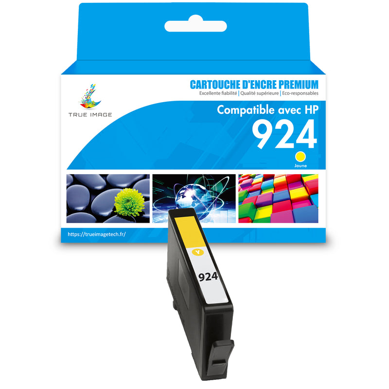 HP 924 924e Jaune Cartouche d'encre compatible | 4K0U5NE 4K0U9NE