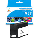 HP 937 937e Noir Cartouche d'encre compatible | 4S6W5NE 4S6W9NE