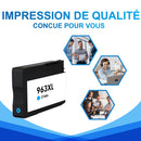 HP 963 XL Cyan Cartouche d'encre Compatible | 3JA27AE
