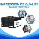 Pack 4 couleurs HP 963 XL CMYK Cartouches d'encre compatibles | 3YP35AE