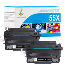 HP 55X Multipack de Toners Noir Compatibles CE255X