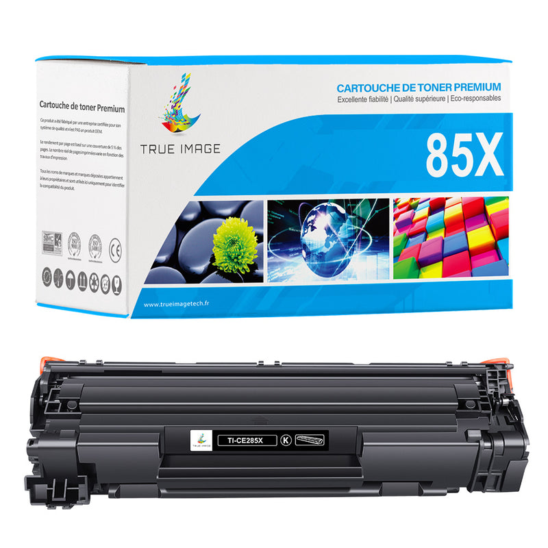 Grande Capacité HP 85A CE285A Multipack Toners Noir Compatibles | HP 85X CE285X