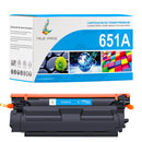 HP 651A CE341A Toner Compatible Cyan