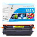 HP 651A CE342A Toner Compatible Jaune