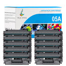 HP 05A CE505A Multipack Toners Noir Compatibles