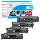HP 05X CE505X Multipack Toners Noir Compatibles