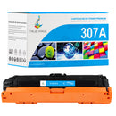 HP 307A CE741A Toner Compatible Cyan