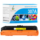 HP 307A CE742A Toner Compatible Jaune