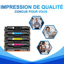 Pack HP 131A / HP 131X CMYK Toners Compatibles | CF210X CF211A CF212A CF213A