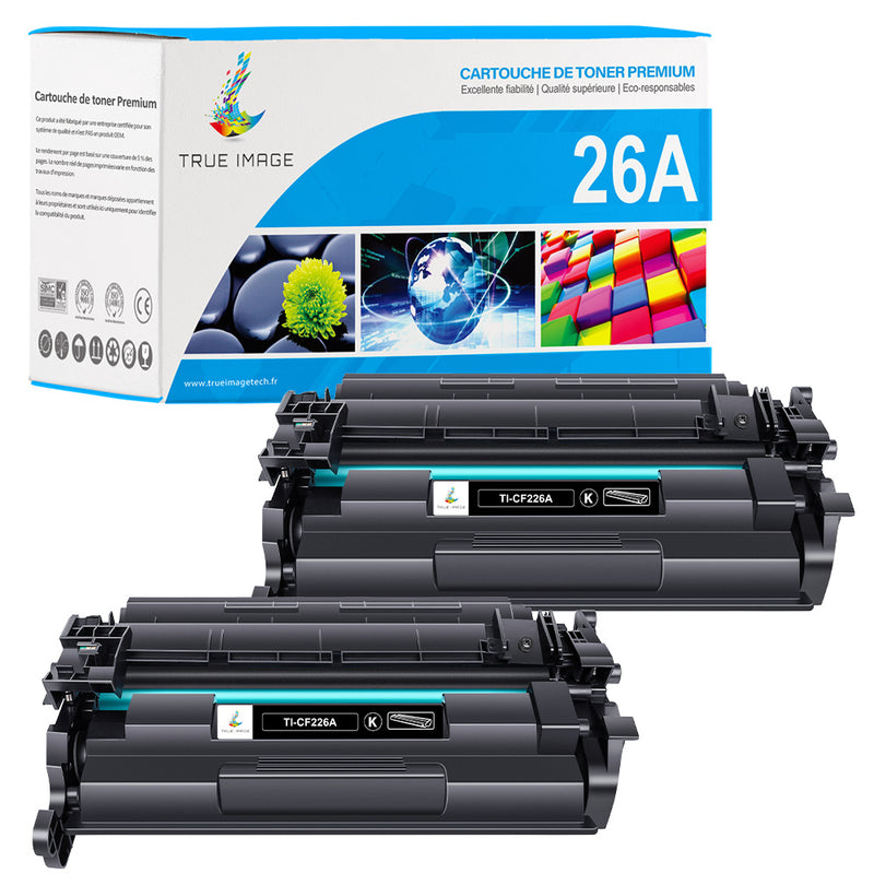HP 26A CF226A Multipack Toner Noir Compatible