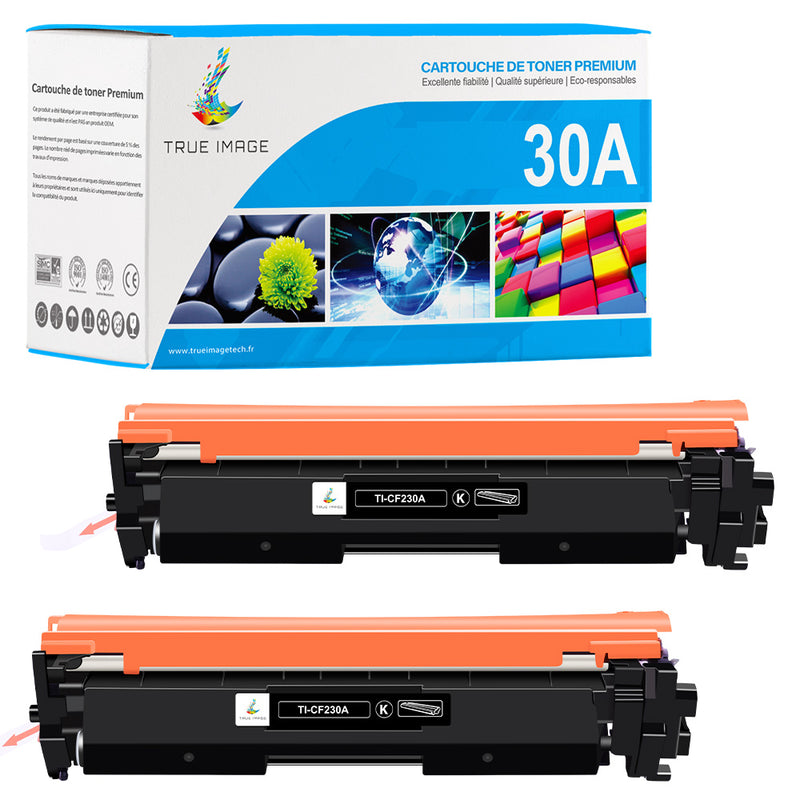 HP 30A CF230A Multipack Toner Noir Compatible