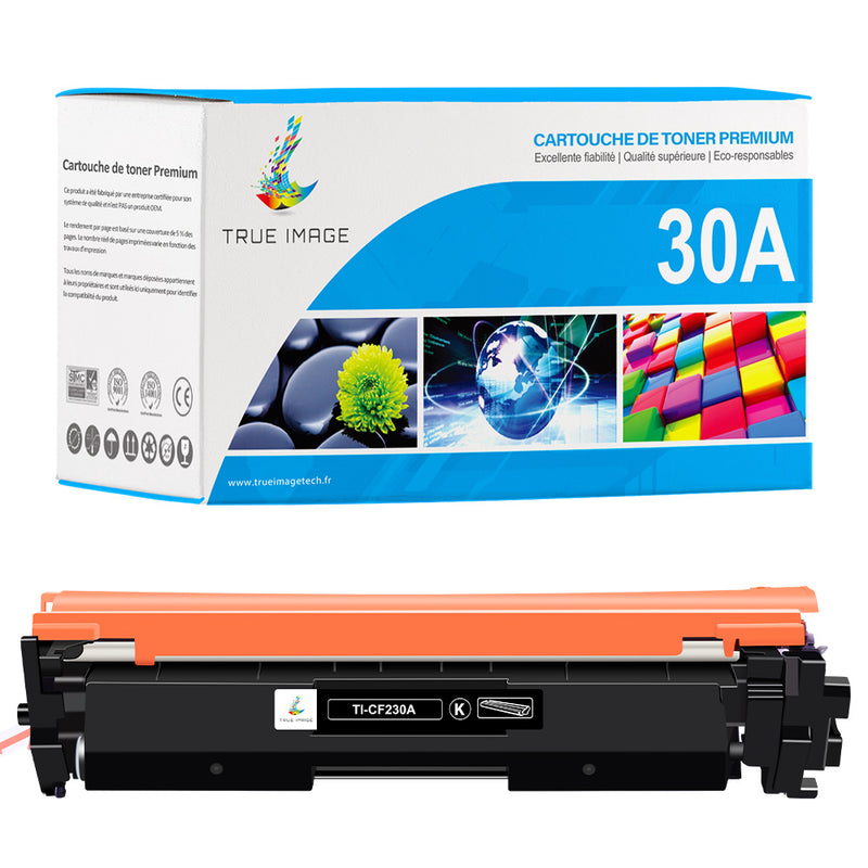 HP 30A CF230A Multipack Toner Noir Compatible