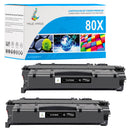 Haute Capacité HP 80X CF280X Multipack Toners Noir Compatibles