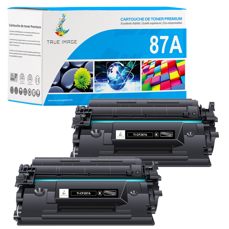 HP 87A CF287A Multipack Toner Noir Compatible