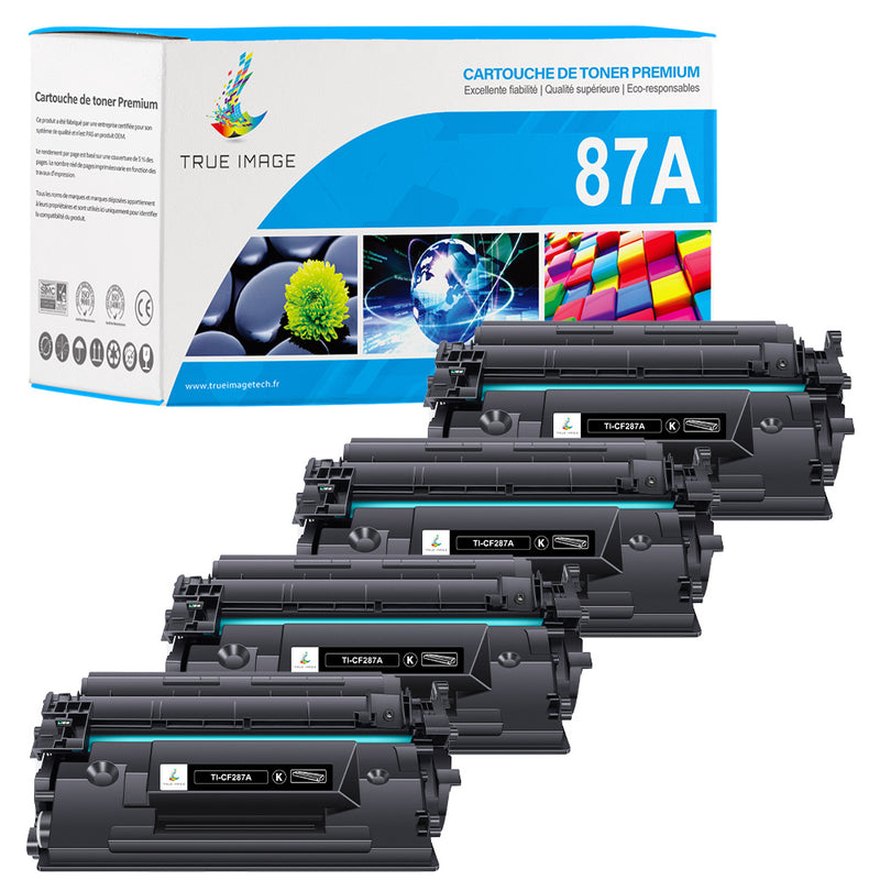 HP 87A CF287A Multipack Toner Noir Compatible