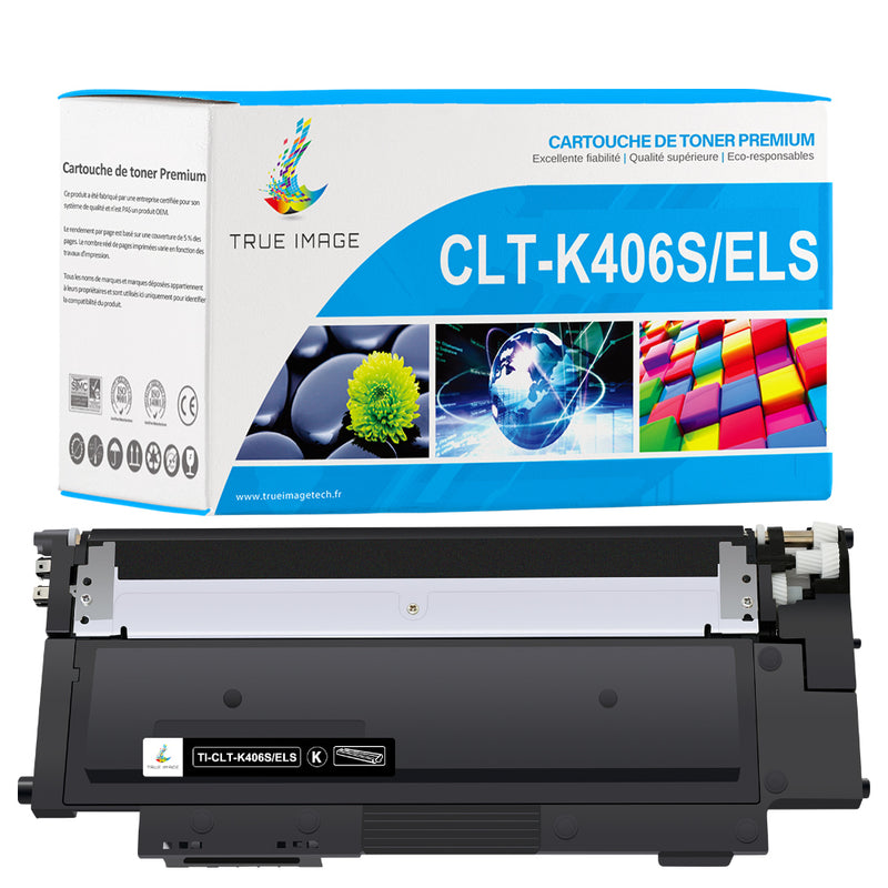 Samsung CLT-K406S/ELS Cartouche de Toner Noir compatible
