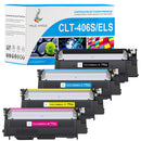 Pack 4 couleurs Samsung CLT-P406C CMYK Toners compatibles | SU375A