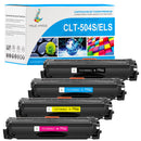 Pack 4 couleurs Samsung P504C CMYK Toners compatibles SU400A