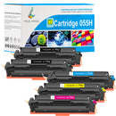 Pack Canon 055H (Avec Puce) Toners Compatibles | Grande Capacité